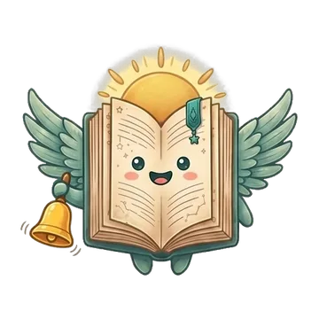 Das Maskottchen von BrightLog, ein Buch mit Flügeln, läutet eine kleine Glocke: Die kleinen Erinnerungen sind an.