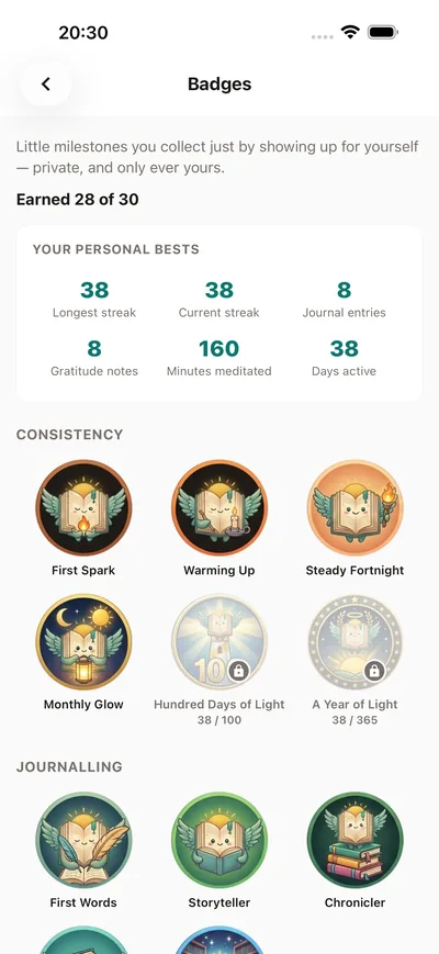 Celebrate every step — BrightLog