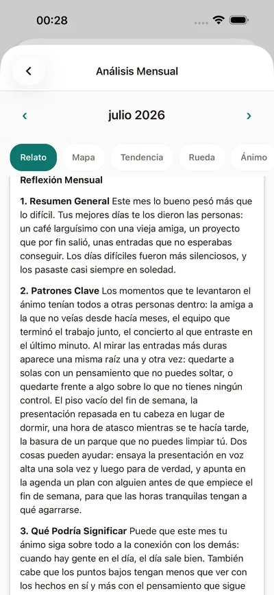 Descubre tus patrones — BrightLog