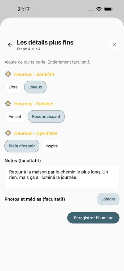 Ton point humeur du jour — BrightLog