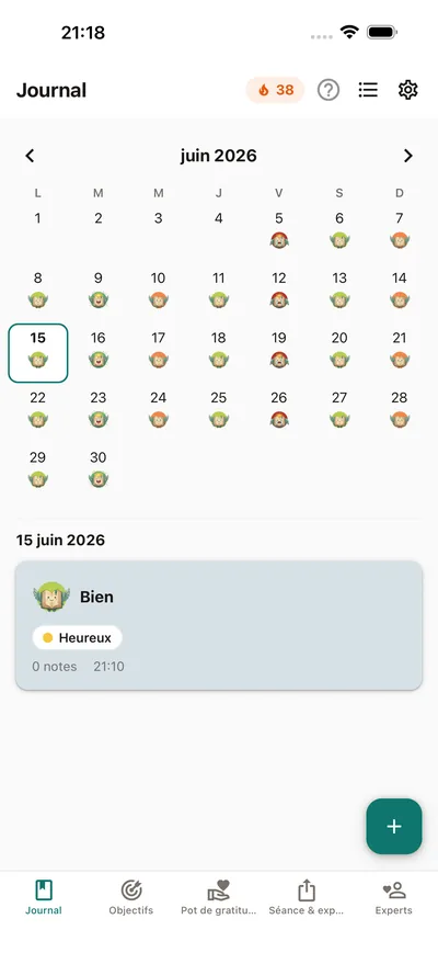 Ton mois en un coup d'œil — BrightLog