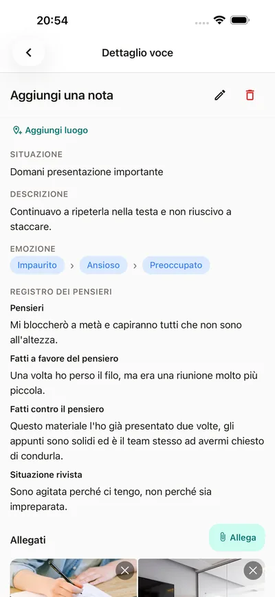 Metti alla prova quel pensiero — BrightLog
