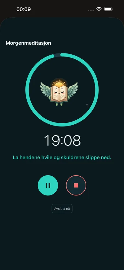 Pust ut og land i øyeblikket — BrightLog