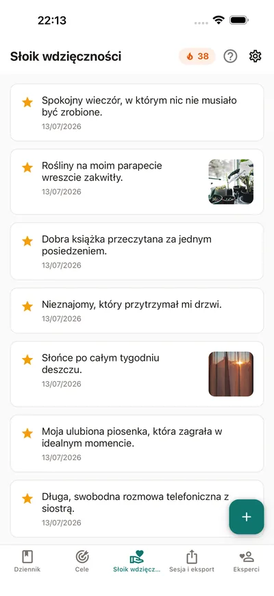 Zbieraj swoje małe radości — BrightLog