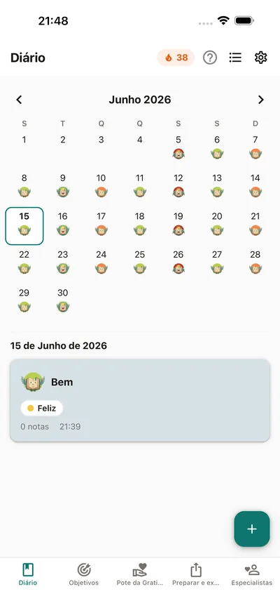 O teu mês num relance — BrightLog