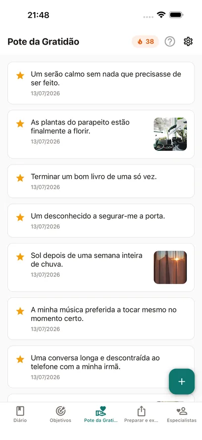 Guarda as tuas pequenas alegrias — BrightLog