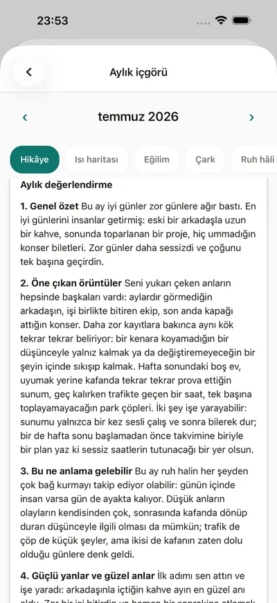 Ruh halindeki kalıpları keşfet — BrightLog