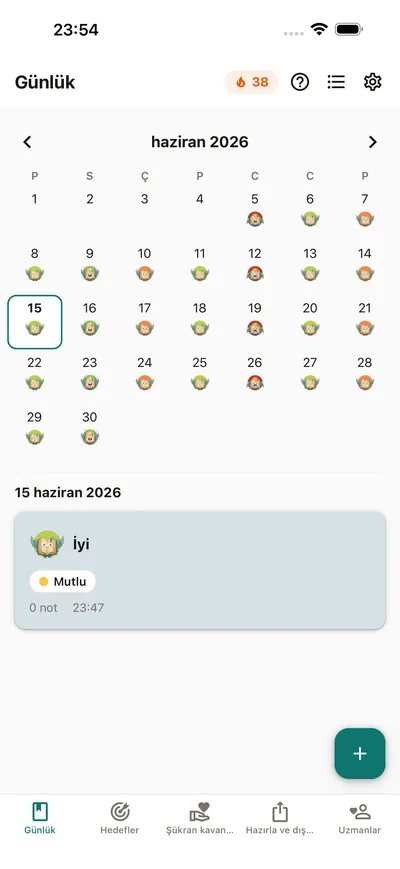 Tüm ayını tek bakışta gör — BrightLog