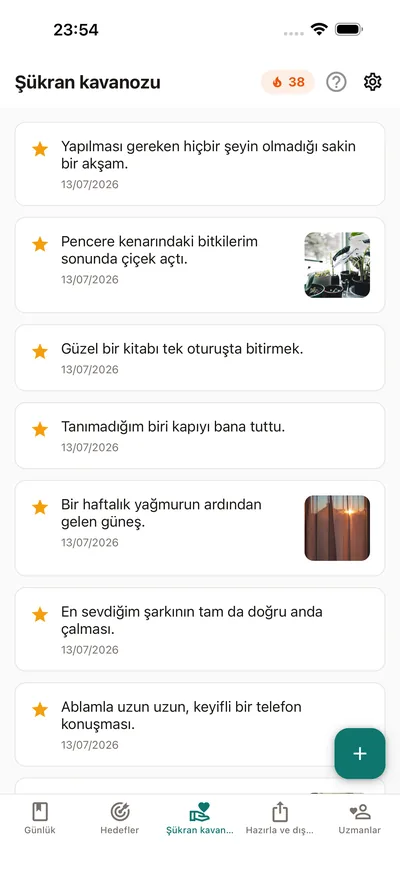 Küçük sevinçleri biriktir — BrightLog